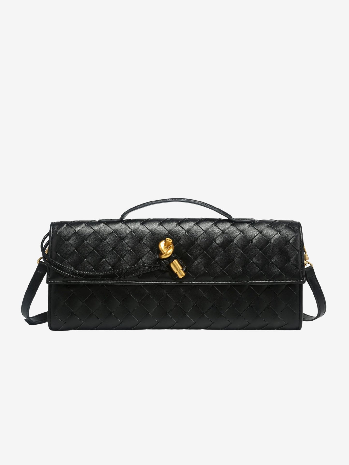 Stylish Anna Woven Clutch